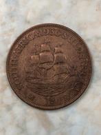 1 penny 1936, Zuid-Afrika., Verzenden, Zuid-Afrika, Losse munt