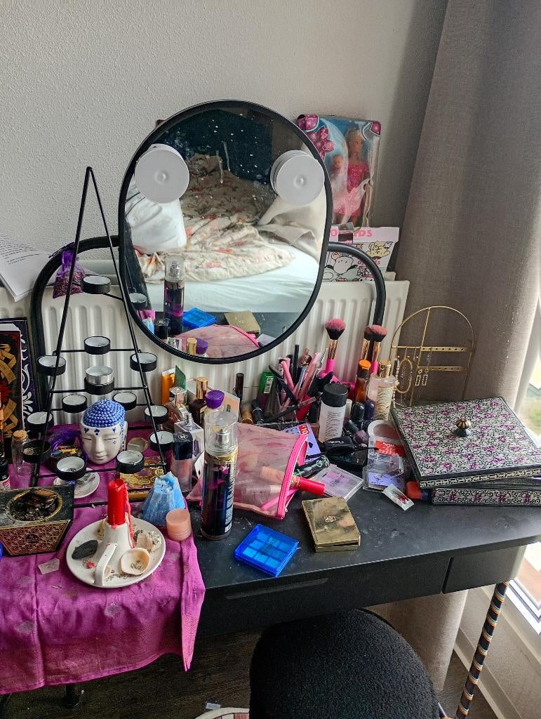 Makeup desk, Ophalen, Gebruikt, Metaal, IKEA