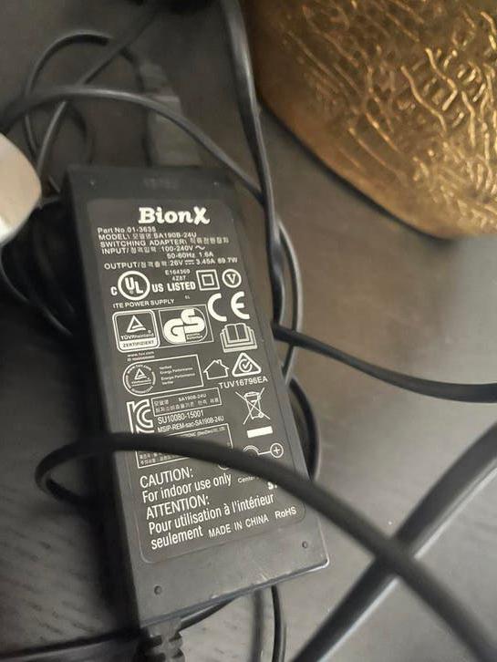 Trek BionX Fiets Oplader, Ophalen of Verzenden, Gebruikt