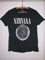 NIRVANA shirt, mt M, Ophalen of Verzenden, Zo goed als nieuw, Maat 48/50 (M), Blauw