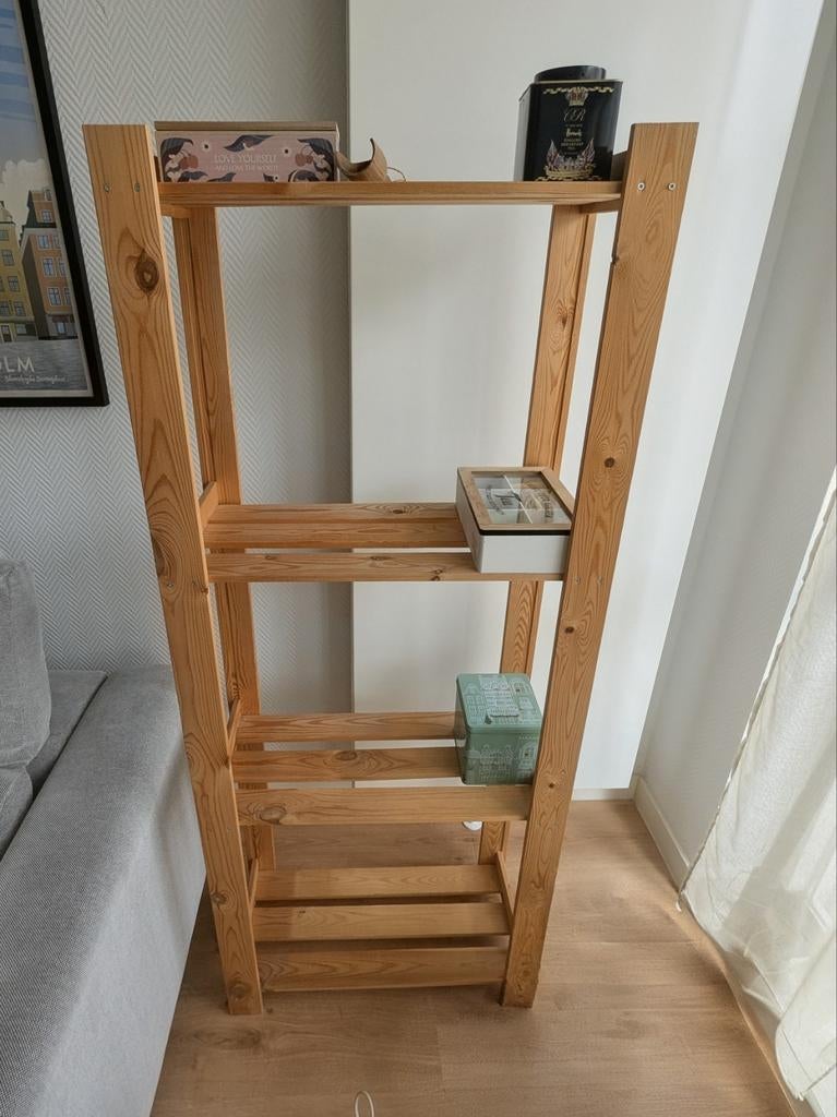 Ikea Albert houten stellingkast - zo goed als nieuw, Ophalen of Verzenden, Zo goed als nieuw