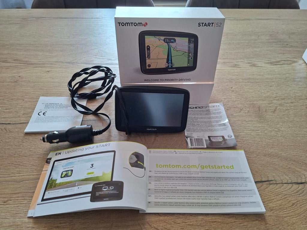 TomTom START 52 navigatiesysteem, weinig gebruikt., Auto diversen, Autonavigatie, Ophalen of Verzenden, Zo goed als nieuw