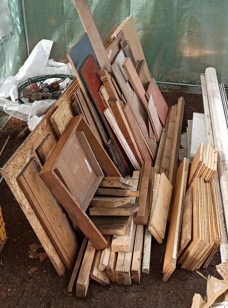 Partij hout, Doe-het-zelf en Verbouw, Ophalen, Multiplex