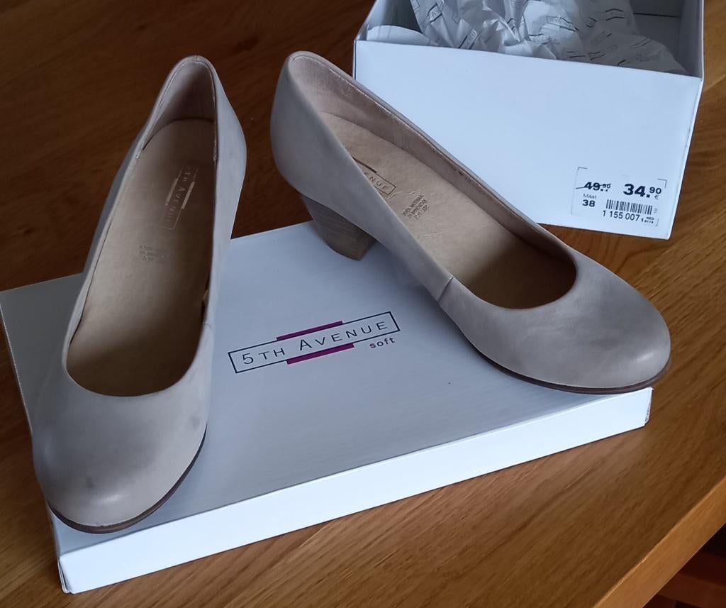 Dames schoenen, Ophalen, Schoenen met lage hakken, Overige kleuren, 5 th avenue van van Haren