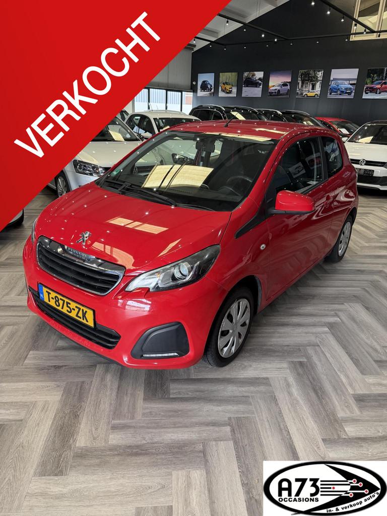 Peugeot 108 1.0 VTi Active, Auto's, Peugeot, Bedrijf, ABS, Airbags, Alarm, Bluetooth, Boordcomputer, Centrale vergrendeling, Electronic Stability Program (ESP)
