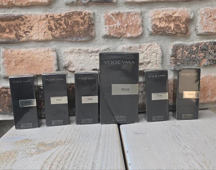 Yodeyma Peak Parfum Set: 5x 15ml & 1x 100ml - Nieuw, Sieraden, Tassen en Uiterlijk, Uiterlijk | Parfum, Ophalen of Verzenden