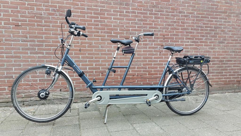 Deelbare tandem., Fietsen en Brommers, Fietsen | Tandems, Gebruikt, Minder dan 10 versnellingen, 49 tot 53 cm, 47 tot 51 cm, Opvouwbaar