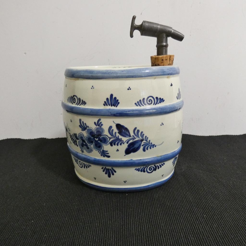 Royal Delft- jenever tonnetje [974], Ophalen