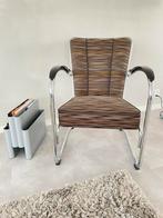 Gispen 412S Fauteuil, Huis en Inrichting, Ophalen, Bruin, Zo goed als nieuw, Eén