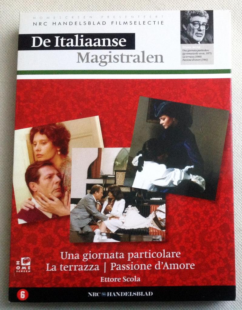 Scola Passione D'Amore La Terrazza Une Giornata Particolare, Cd's en Dvd's, Dvd's | Filmhuis, Gebruikt, Verzenden, Boxset, Italië