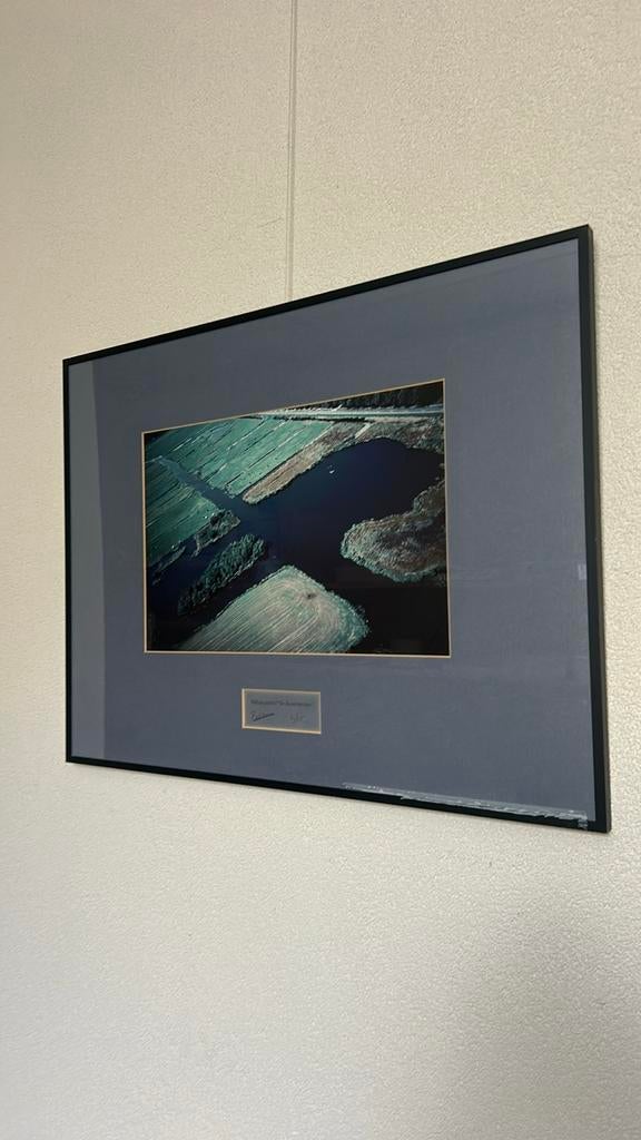 Luchtfoto natuurgebied De Bovenlanden, Ophalen, Zo goed als nieuw, Fotografie algemeen