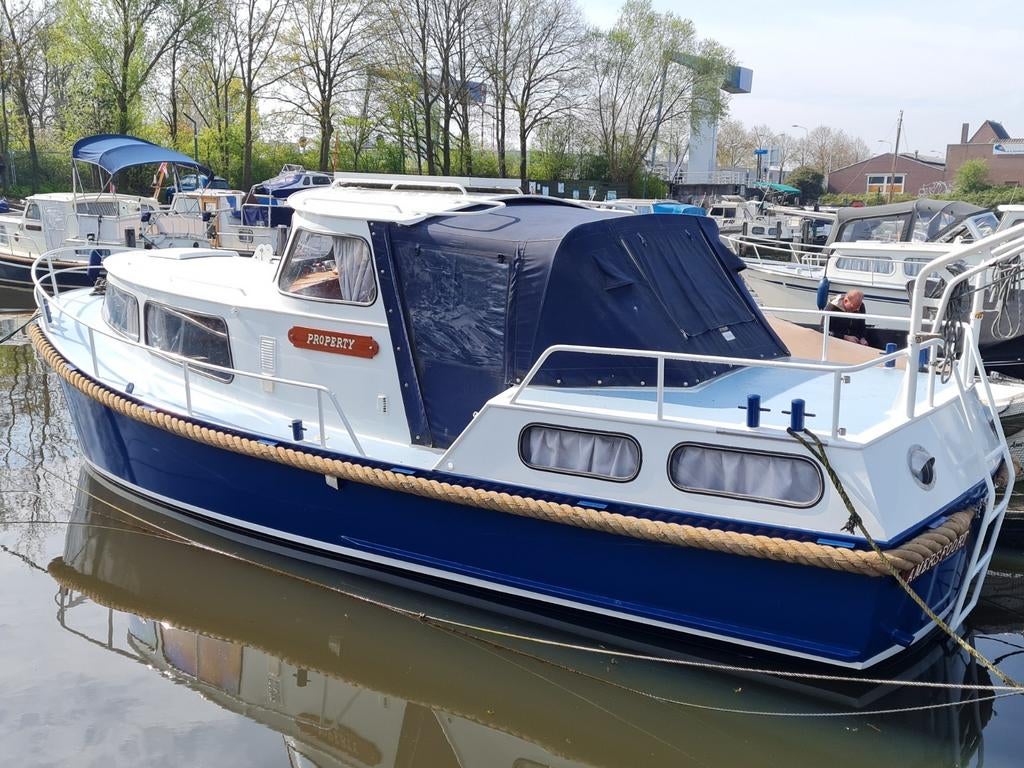 Amulet Vlet - Comfortabele Motorboot, Watersport en Boten, Motorboten en Motorjachten, Gebruikt, Staal, 6 tot 9 meter, Diesel