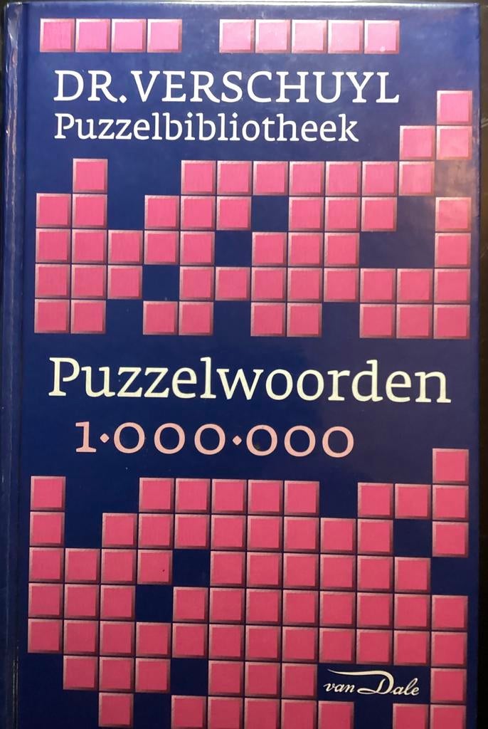 Dr. Verschuyl Puzzelwoorden 1.000.000, Hobby en Vrije tijd, Denksport en Puzzels, Ophalen of Verzenden, 500 t/m 1500 stukjes, Gebruikt