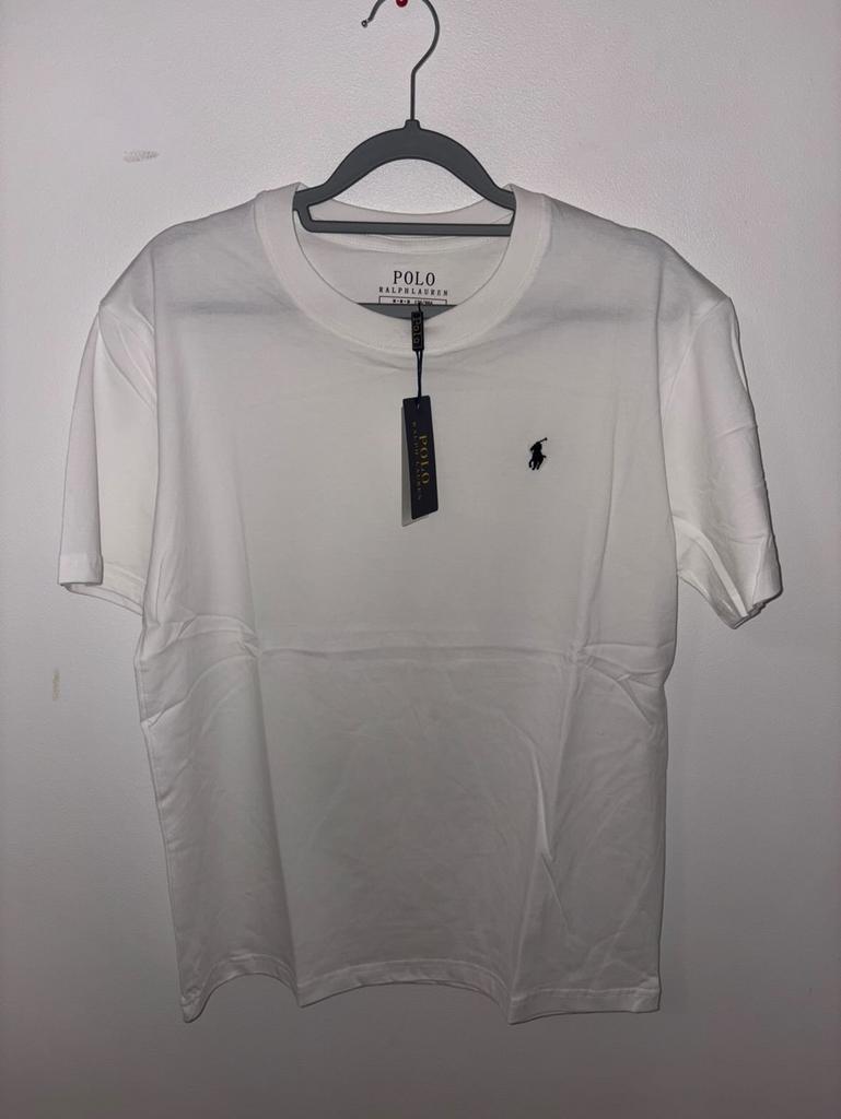 Polo Ralph Lauren T-shirt wit, Kleding | Heren, T-shirts, Verzenden, Zo goed als nieuw, Overige maten, Wit