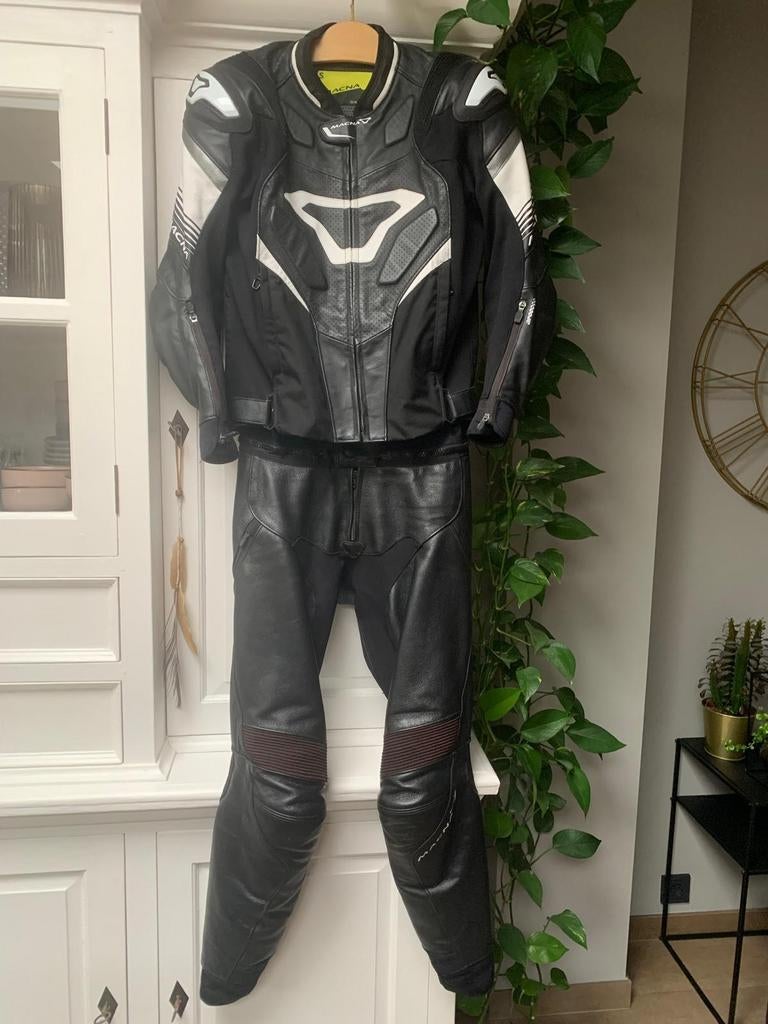 Macna leren motorpak, Ophalen of Verzenden, Heren, Combipak, Tweedehands