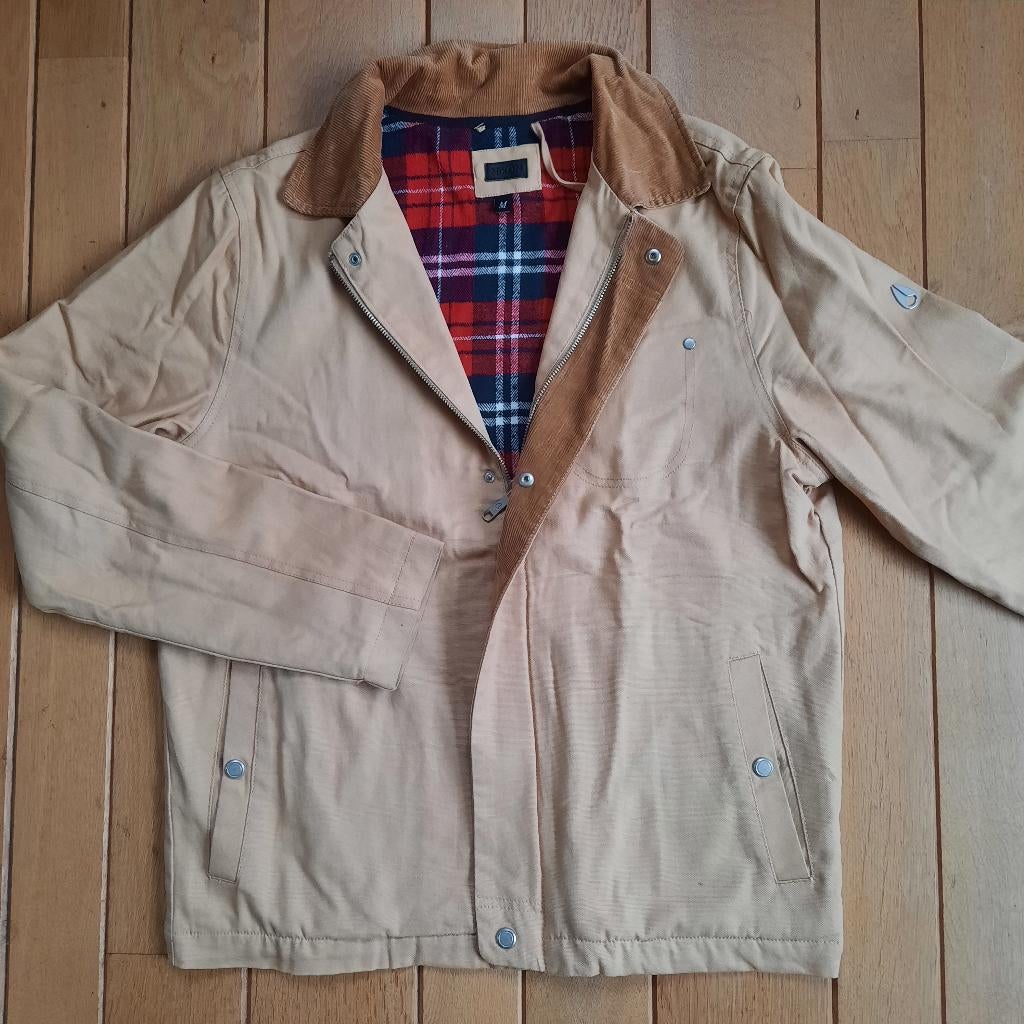 NIXON jack jas camel bruin maat M - nieuw -, Kleding | Heren, Jassen | Winter, Ophalen, Maat 52/54 (L), Nixon, Bruin