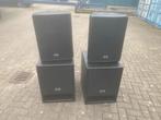 Dynacord DLite actieve set: 12" toppen & 15" subs, Overige merken, Gebruikt, Overige typen, Ophalen of Verzenden
