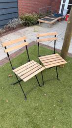 2x IKEA TÄRNÖ klapstoel voor buiten, Ophalen, Gebruikt, Hout, Inklapbaar