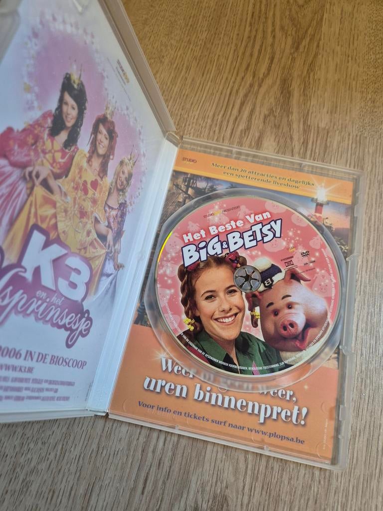Het beste van Big & Betsy DVD studio 100, Alle leeftijden, Ophalen of Verzenden