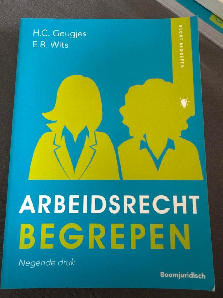 Arbeidsrecht Begrepen - 9e druk, Boeken, Verzenden, Gamma, Zo goed als nieuw, HBO