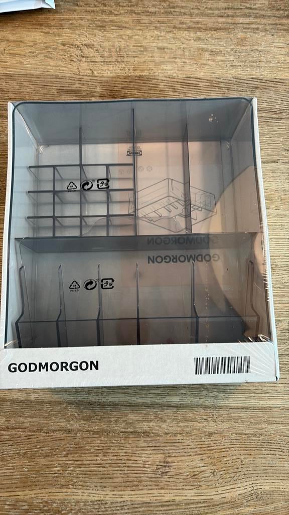 Ikea Godmorgon lade-inzet make-up - nog in verpakking, Huis en Inrichting, Minder dan 50 cm, Ophalen of Verzenden, Zo goed als nieuw