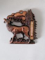 14x14 cm grote tamparatuurmeter met hert, Ophalen of Verzenden