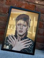 Ingelijste David Bowie, Antiek en Kunst, Kunst | Schilderijen | Modern, Ophalen of Verzenden