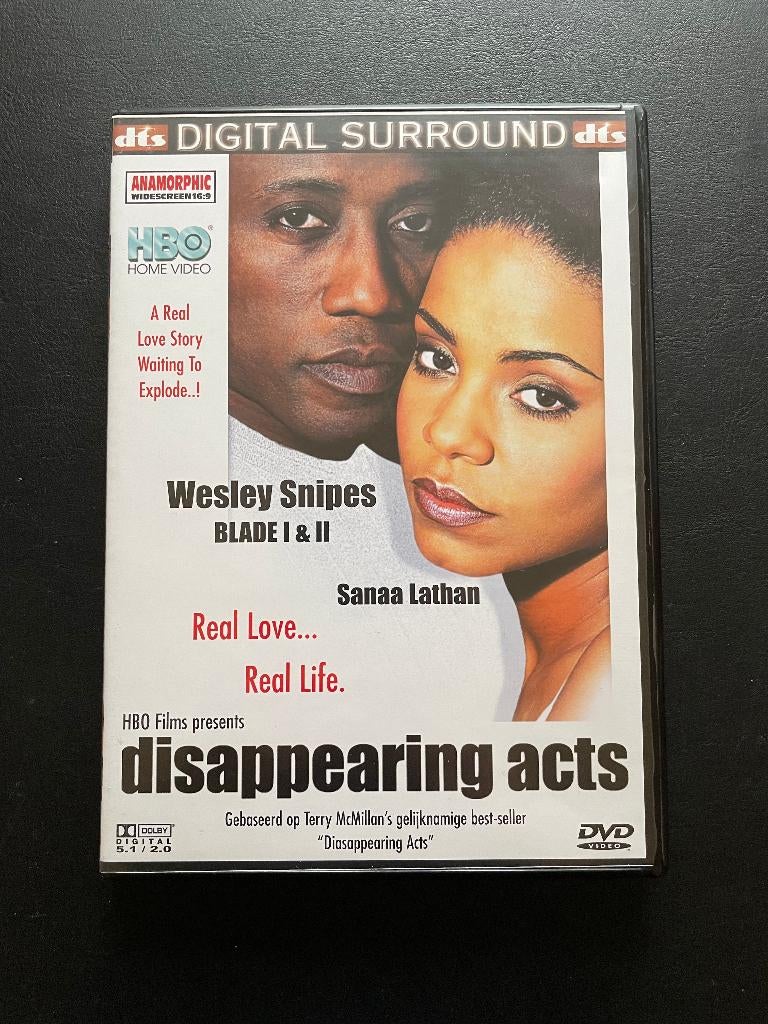 DVD Disappearing Acts, Alle leeftijden, Ophalen of Verzenden, Zo goed als nieuw, Drama