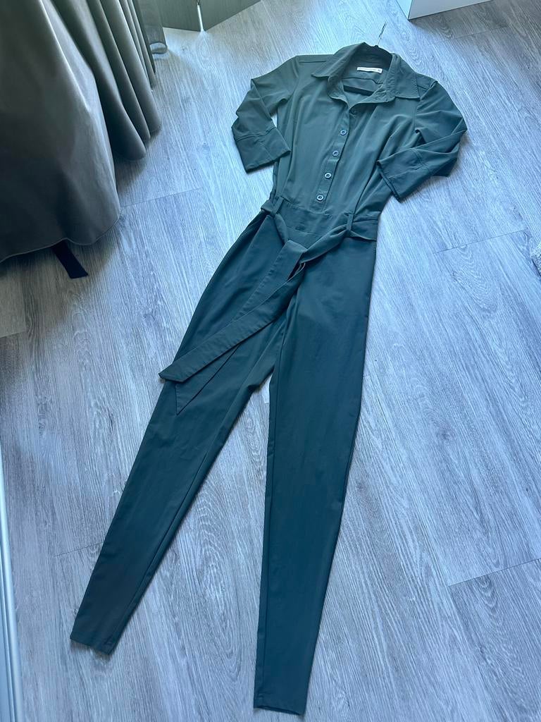 Studio Anneloes Angelique Jumpsuit Olijfgroen Travel XXS, Ophalen of Verzenden, Nieuw, Maat 34 (XS) of kleiner, Groen