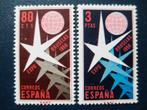 Postzegels Spanje 1958 wereldtentoonstelling - cw. 1,20 (*), Ophalen of Verzenden