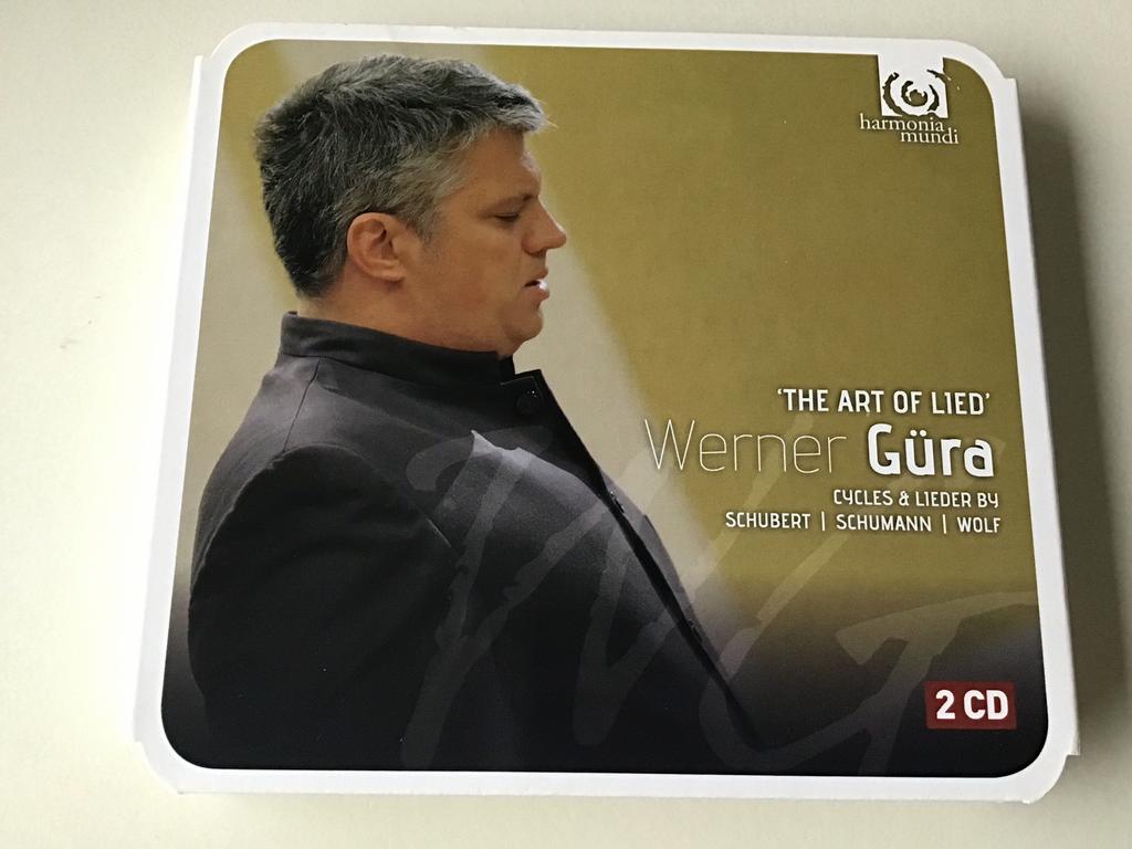 Werner Güra The Art of Lied / Schubert/ Schumann/Wolf 2CD, Ophalen of Verzenden, Romantiek, Zo goed als nieuw, Kamermuziek
