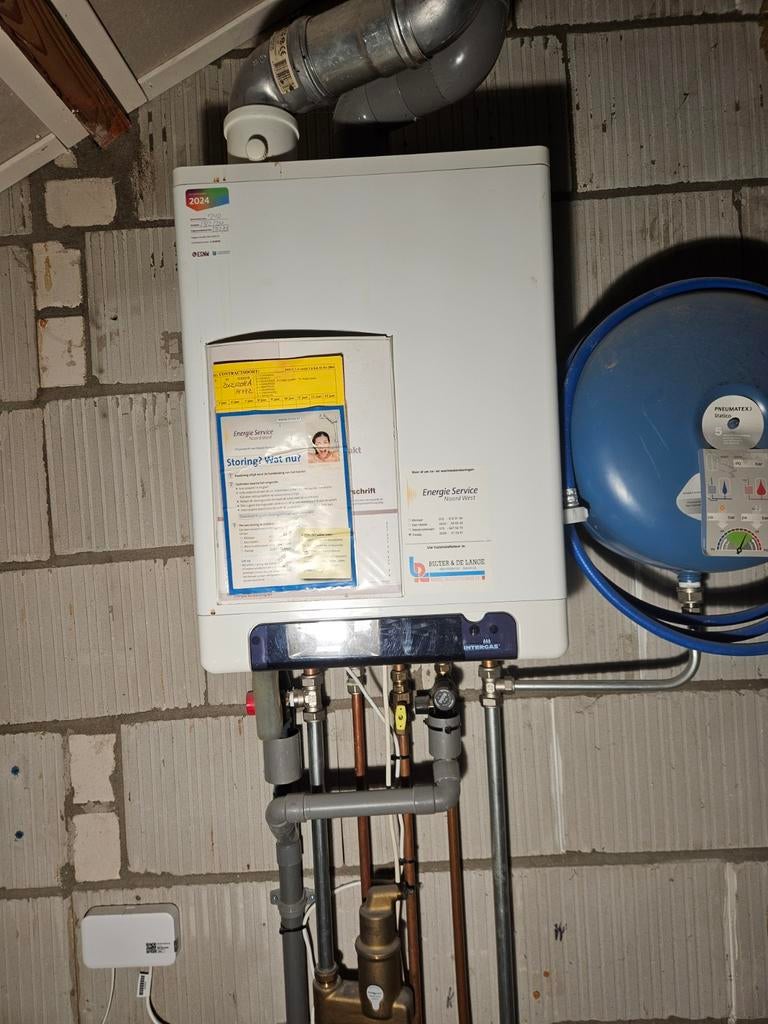 Intergas Kompakt HRE 24/18 CV-ketel (2012), Ophalen