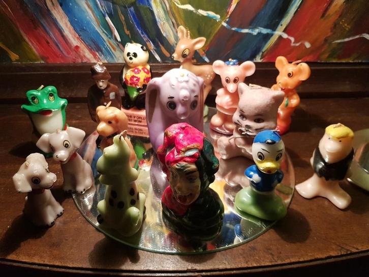 Verzamelkaarsen Disney per stuk zie omschrijving, Verzamelen, Disney, Zo goed als nieuw, Beeldje of Figuurtje, Ophalen of Verzenden
