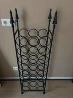 Stijlvol metalen wijnrek voor 25+ flessen, Ophalen, Zo goed als nieuw, 25 flessen of meer, Metaal