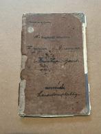 Oorlogszakboekje (2) mobilisatie Eerste Wereldoorlog, Verzamelen, Militaria | Tweede Wereldoorlog, Ophalen of Verzenden, Nederland