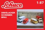 S920 4 Brouwerij Autoos VW T1 T2a Hanomag L319 Schuco 1:87, Nieuw, Schuco, Ophalen of Verzenden, Auto