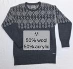 50% Woll Noorse "Snjór" Trui voor Heren (M), Kleding | Heren, Truien en Vesten, Ophalen of Verzenden, Zo goed als nieuw