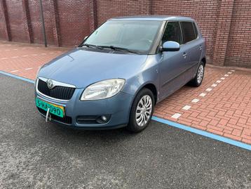 Skoda Fabia 1.2 BENZINE 51KW 2009 Blauw AIRCO beschikbaar voor biedingen