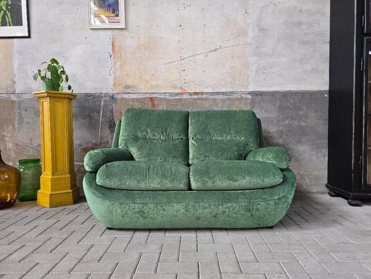 Nieuw! Retro Design 2-Zits Bank Excelsior | Vintage Sofa, Huis en Inrichting, Banken | Bankstellen, Nieuw, Rechte bank, Tweepersoons