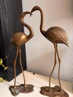 Koper/messing flamigos, Antiek en Kunst, Ophalen of Verzenden