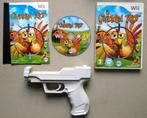 Chicken Riot + gun voor de Nintendo Wii Compleet, Shooter, 1 speler, Ophalen of Verzenden, Zo goed als nieuw