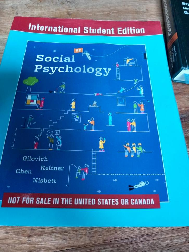 Sociale Psychologie - Gilovich et al., Boeken, Psychologie, Gelezen, Sociale psychologie, Ophalen of Verzenden