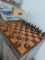 Vintage Houten Schaakspel, Hobby en Vrije tijd, Gezelschapsspellen | Bordspellen, Gebruikt, Een of twee spelers, Onbekend, Ophalen of Verzenden