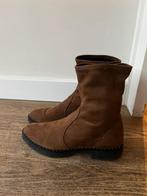 NR Rapisardi suède leren enkellaarzen maat 38 bruin, Ophalen of Verzenden, Zo goed als nieuw, Bruin