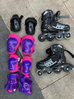 Skeelers inline skates maat 34 - 37, Gebruikt, Kinderen, Inline skates 4 wielen, Ophalen