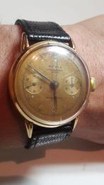 Vintage Horloge18k royce chronograph swiss, Sieraden, Tassen en Uiterlijk, Horloges | Heren, Overige merken, Goud, Gebruikt, Ophalen of Verzenden