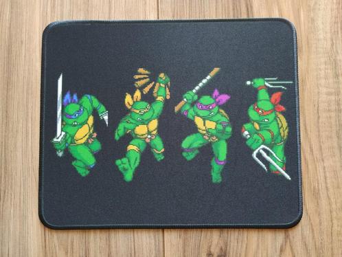 Teenage Mutant Ninja Turtles Retro Muismat Super Nintendo, Computers en Software, Muismatten, Zo goed als nieuw, Verzenden