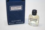 Dolce & Gabbana  HOMME EdT 4,5ml, nieuw & OVP, Verzamelen, Verzenden, Nieuw, Miniatuur