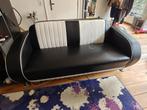 toffe Bell Air American Diner bank zwart/wit, Huis en Inrichting, Banken | Bankstellen, Ophalen, Gebruikt, Tweepersoons, 75 tot 100 cm