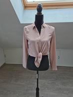 Basic blouse. S, H&M, Verzenden, Zo goed als nieuw, Roze